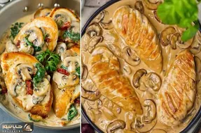 طرز تهیه مرغ خامه ای لذیذ و خوشمزه / یه خوراک ساده و عالی برای روزهای شلوغ