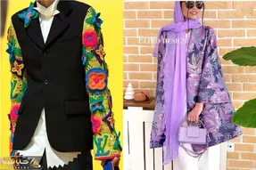 استایل ترند گل دار و چین دار بهاری 1403 / بهار اومد گل ها واشد دل ما باز خاطرخواه شد