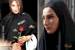 نجلا فقط تو نجلا، نجلاست! باقی جاها محیا دهقانی که چش همرو دوخته به خودش!