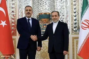 استقبال سید عباس عراقچی از هاکان فیدان
