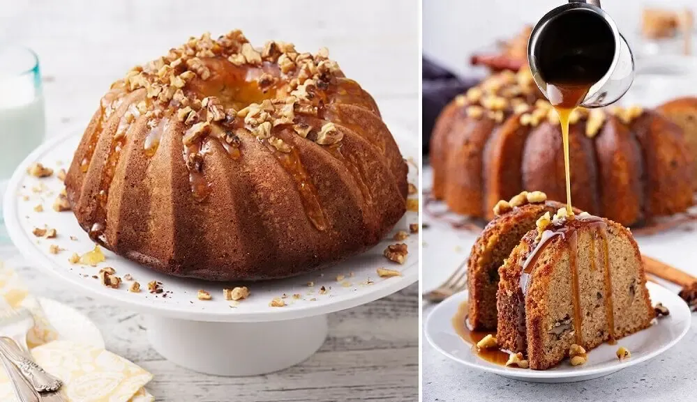 طرز تهیه کیک کشمش و گردو؛ این جذاااب کنار یه فنجون قهوه خیلی میچسبه ها
