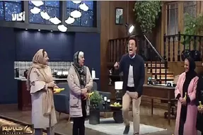 سکانس خندان/حاج اقا به حامد آهنگی میگه شما بخون منم برات میرقصم