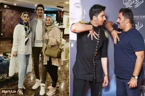 همه پی گلزار و زنشن فرزاد فرزین خواهر زنشو نشون داد اینستا پوکید؛ چه ریز اومد رو بورس!