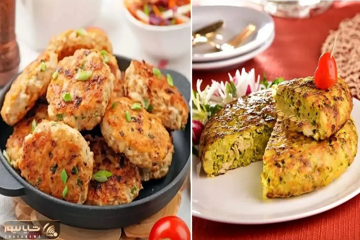 طرز تهیه کوکوی مرغ / یه غذای سریع و خیلی خوشمزه واسه ناهار یا شام