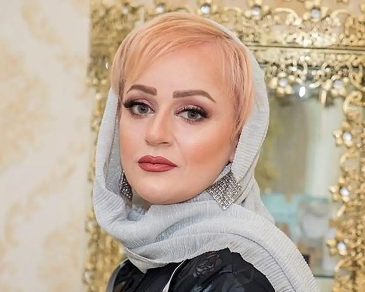 (عکس) خانم بازیگر ایرانی پس از لاغری شدید روی ریل راه آهن!