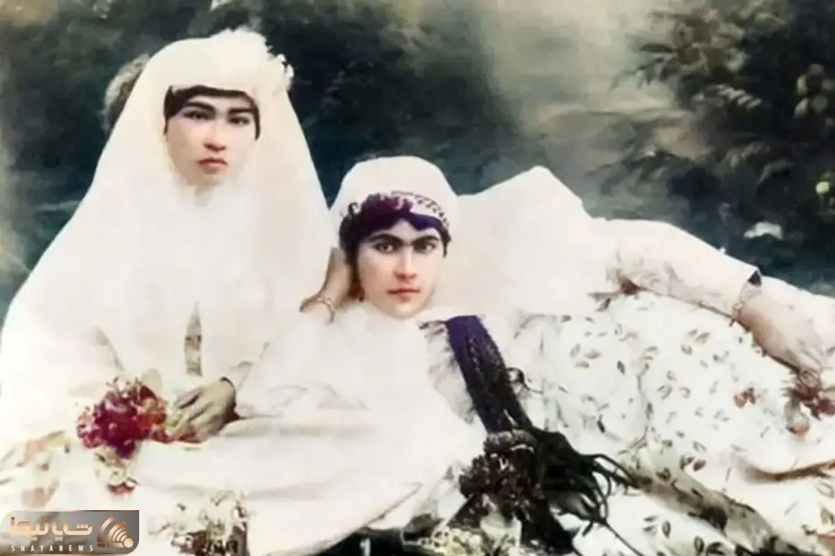 سفر به دوران قاجار؛ لباس عروس های قجری با زنان فربه و غبغب بزرگ که نمادی از مکنت بود