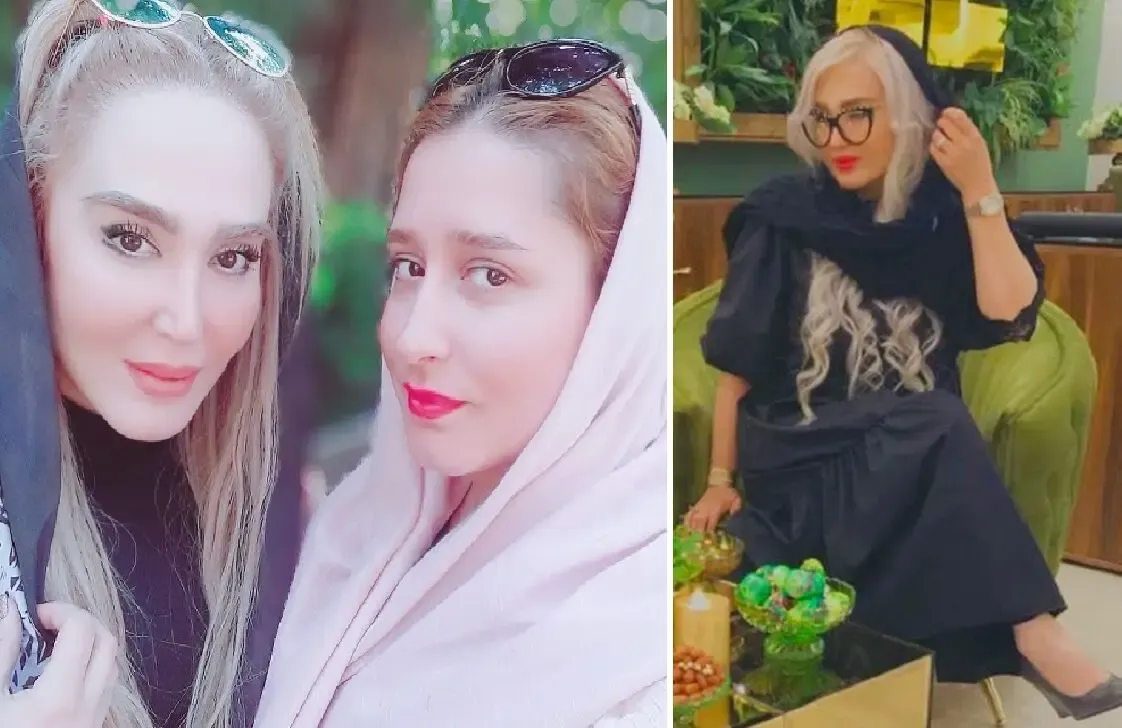 خانم بازیگر همش در حال 