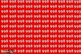 بازی فکری؛ باید کلاهتو بندازی هوا اگه بین 998 عدد 993 رو پیدا کنی