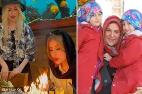مربی گری نیکا فرقانی تو جیم شخصی خودش؛ استایل ورزشی و زور بازوی قوی در حرکت بتل روپ