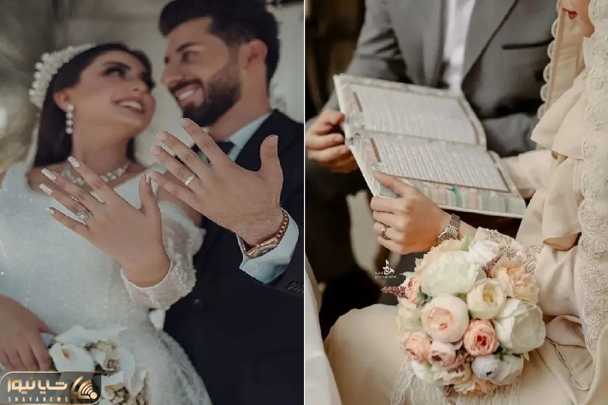 ژست های دلبرونه برا عکس عقد محضری؛ این عکسا رو نوه های عروس دوماد هم ببینن عشق میکنن
