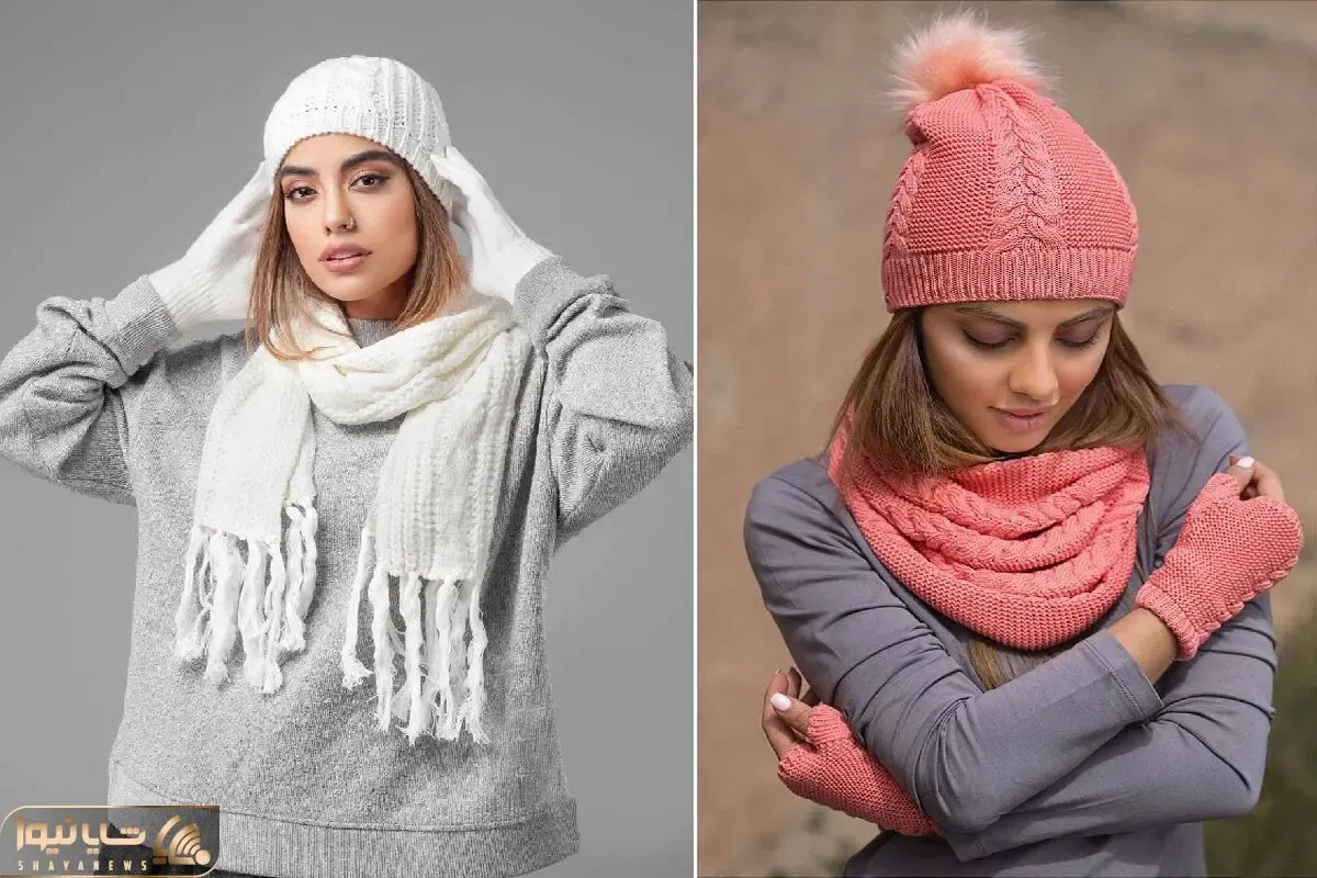بلدی با اکسسوری های زمستون جذابیت خلق کنی؟ به جای روسری، کلاه و شال گردن و امتحان کن!
