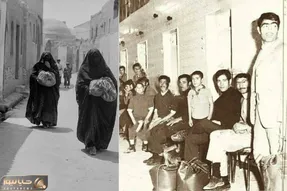 تهران پریروز؛ مردان در حمام عمومی 60 سال پیش؛ فرق بزرگ حمام رفتن آقایان با خانوم ها