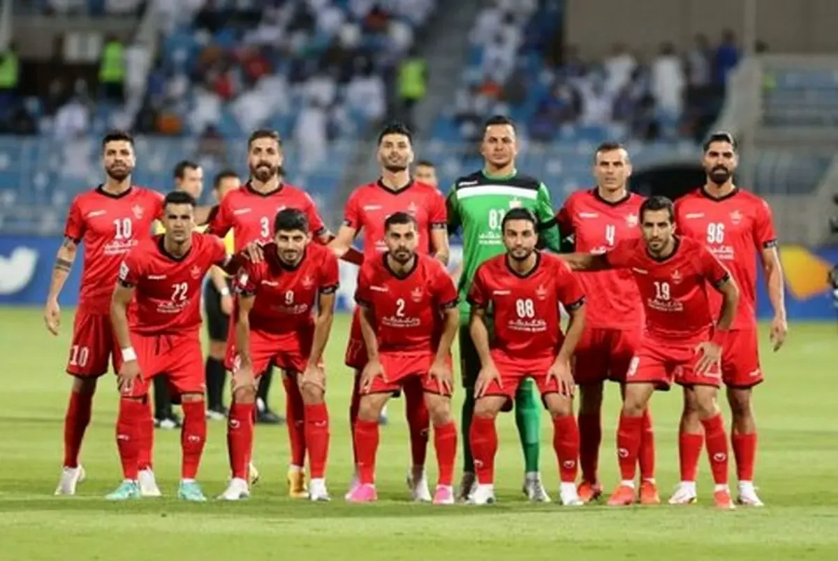 ترکیب رسمی پرسپولیس برای بازی با تراکتورسازی، دوشنبه 13 دی