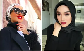 به تیپ و مانتو مشکی همممه آرایشی میاد ولی...! اگه میخوای یکه یک باشی فوت فن داره ها