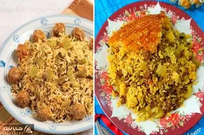 دستور پخت کرفس پلو به ساده ترین روش / یه پلو مخلوط خوشمزه با گوشت چرخ کرده