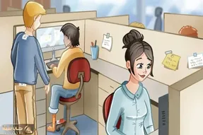 بازی فکری؛ بگو تو این اداره با کارمندای جذابش سه تا اشتباه چیه؟