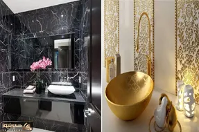 کدام رنگ کاشی برای سرویس بهترینن؟ / طراحی شگفت‌انگیز با کاشی هایی مدرن و رویایی