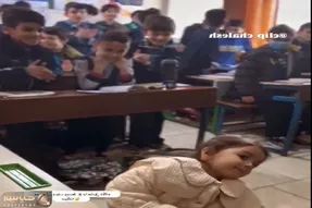 آواز شاد؛ دختر فندق و ریزه خانوم معلم تو کلاس پسر کوچولوها رقصید بچه ها انقد ذوقیدن