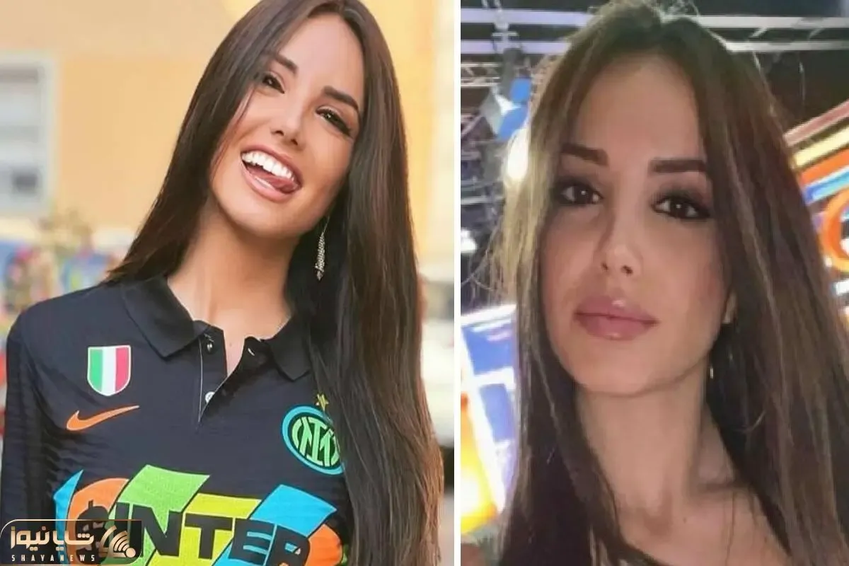وقتی چهره و استایل مجری زیبای ایتالیایی طرفداران اینترمیلان رو هوادار آث میلان میکنه!