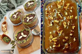 طرز تهیه دسر ساده با شیره انگور / یه دسر مقوی که سه سوته آماده میشه