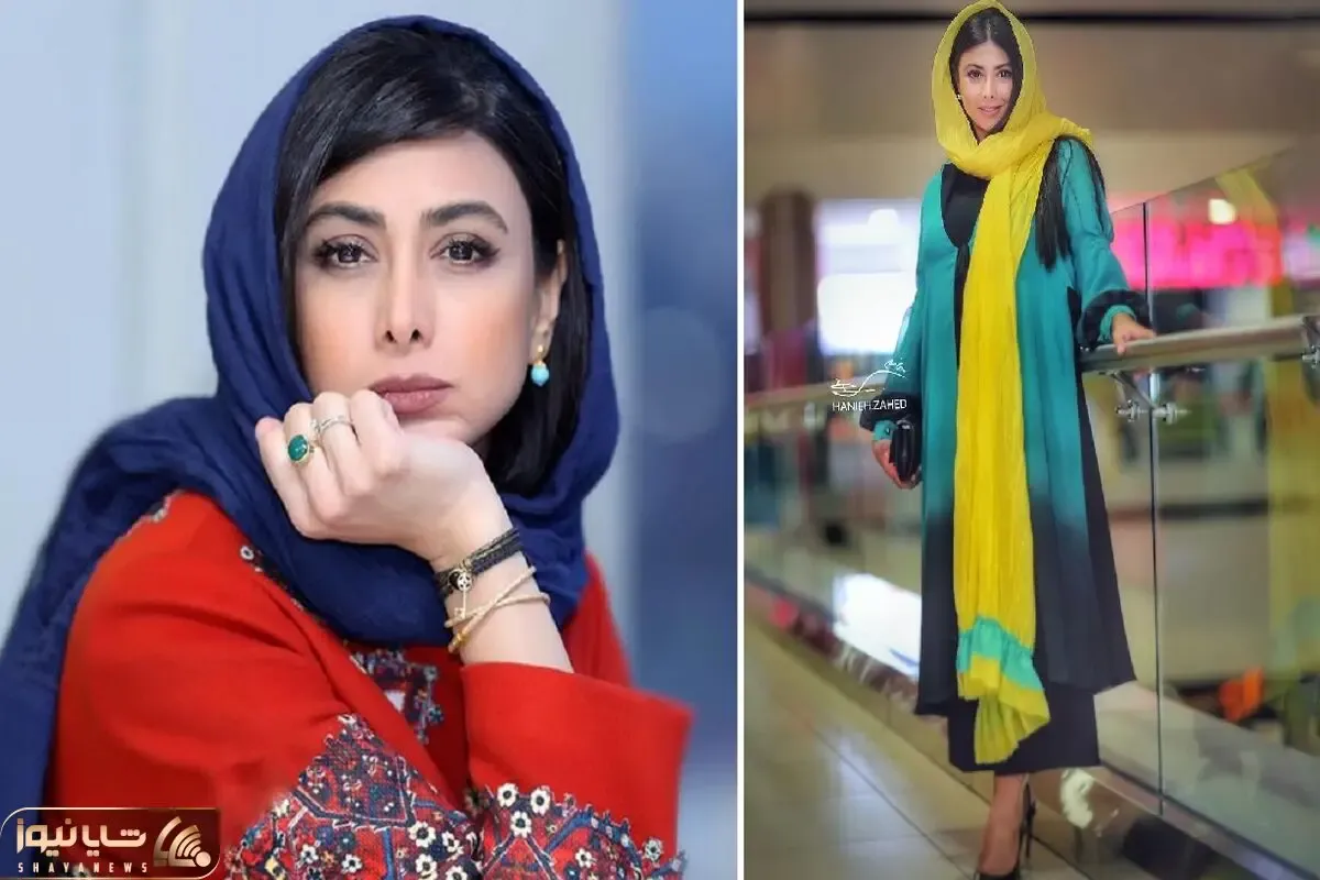 آزاده صمدی در کنار بانویی ایرانی با ظاهر اروپایی محو شد / لباسی به مانند جارو!