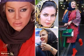 بازیگران زنی که تَه عمل ممل نون کشیدن؛ دماغو کوبیدن بینی تحویل گرفتن حتی شده سه باررر!