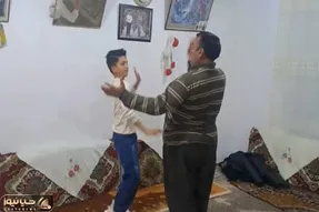 آواز محلی؛ پدر و پسر با آهنگ آذری چه رقصی میکنن فقط دختر که حسودی میکنه باباهه خفن