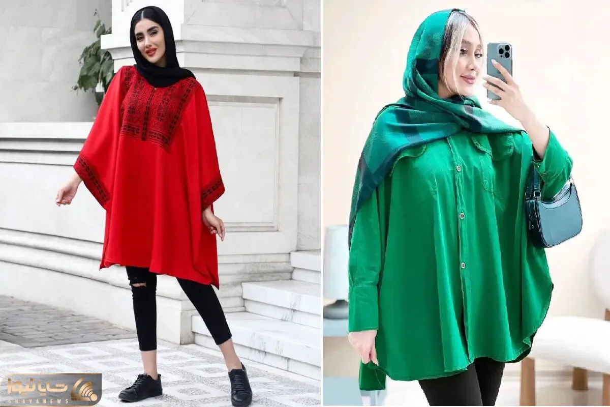 معرفی استایل بهاری با مانتو خفاشی؛ ترندهای قدیمی تو کمدتو دور ننداز دوباره مد شده!