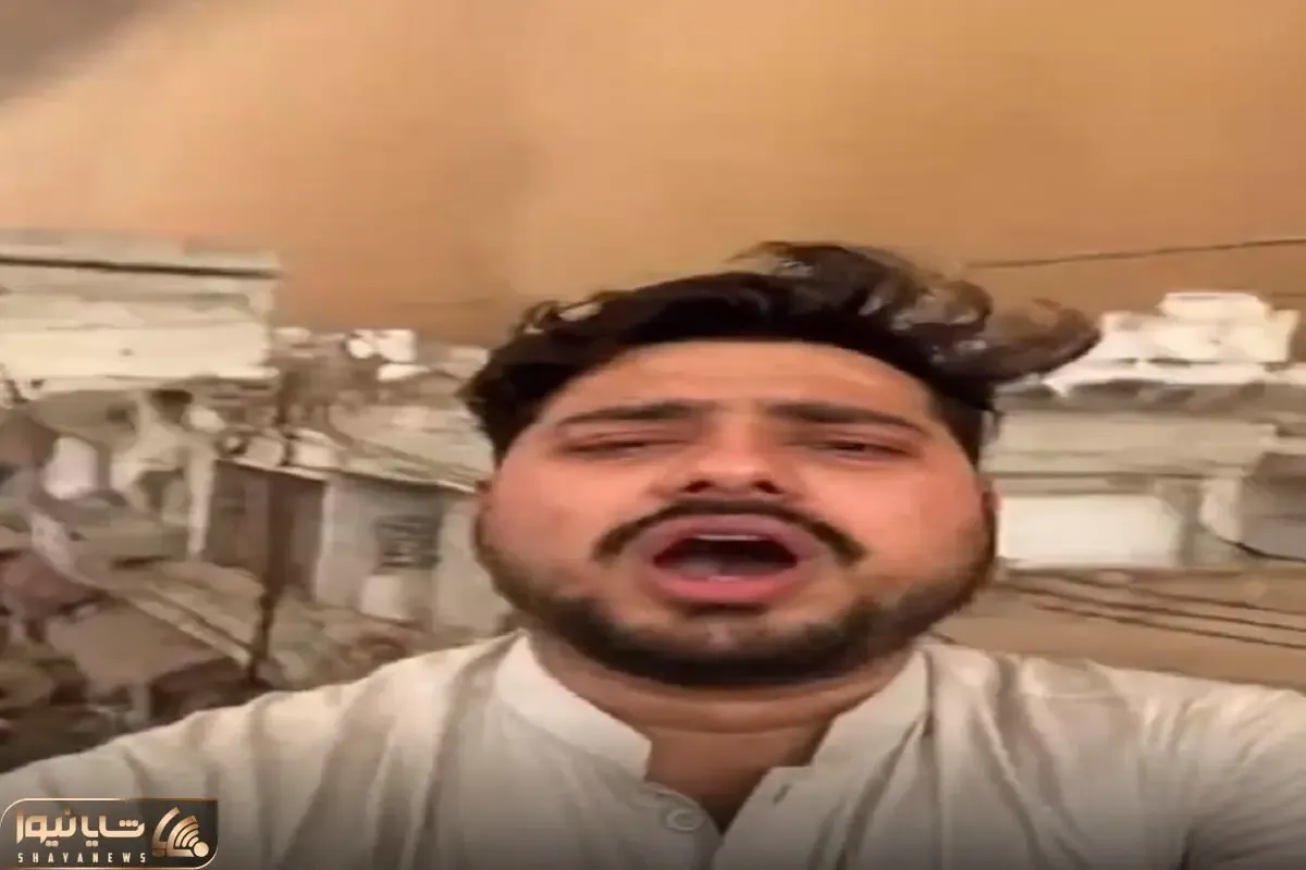 معماری طبیعت؛ طوفان شن کل شهرو گرفته این مرد آخرین نفسشو عمیق کشید