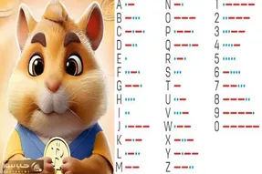 کد مورس همستر کامبت امشب دوشنبه 21 خرداد+ راهنمای زدن و گرفتن یک میلیون سکه