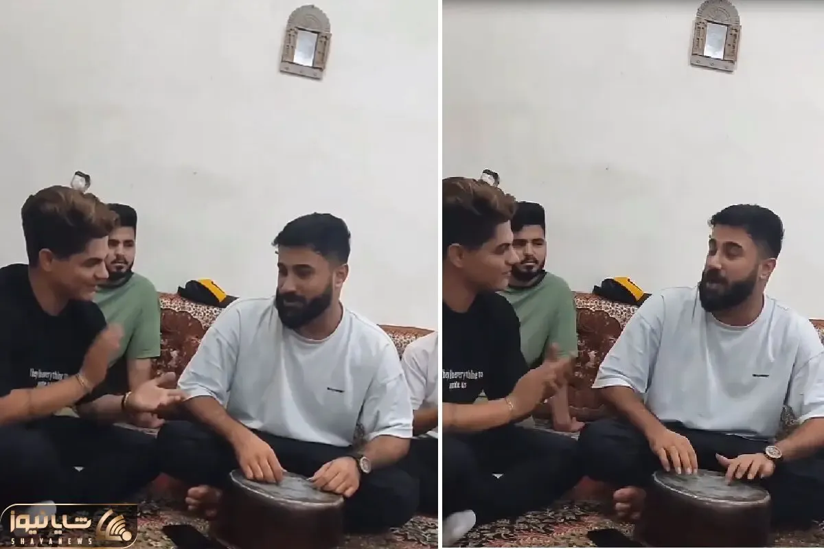 آواز بهشتی؛ با قابلمه اما رو ریتم دنیا غم شد مگر تو چند نفر بودی رضا بهرام شاد خوندن