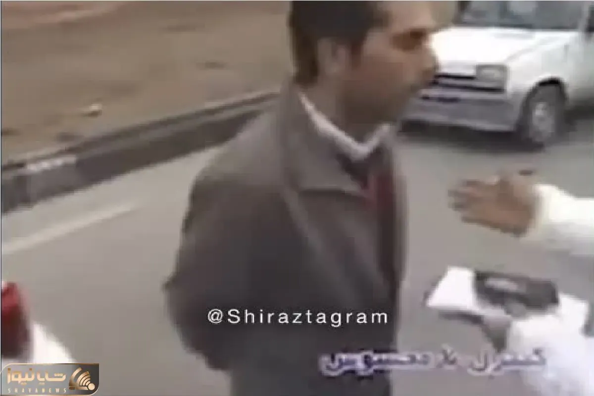 سوتی خندان/ افسر راننده رو با ۲۴۰ تا سرعت گرفته تنها سوالش میبرتت عرش