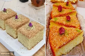 طرز تهیه کیک ساده و خوشمزه با شیر عسلی / طعم خاص و بافت لطیف کیک شنی بینظیره