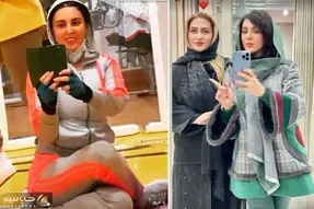 لیلا بلوکات با استایلی خیلی نونوار و خانومانه همه نبودناشو شست برد؛ چه دفتر کار لاکچری