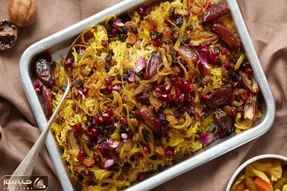 آموزش آشپزی؛ یه عدس پلوی خوشمزه با همه نکات راجع به خیس کردن و پخت عدس و ادویه هاش