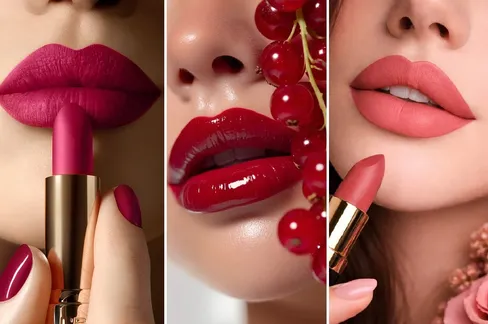 ایده آل ترین رنگ و تکنیک رژلب برای حجیم سازی لبهای باریک؛ یک دو سه قلوه ای میشن و ناز