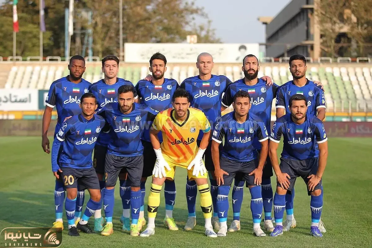 ترکیب رسمی استقلال برای بازی با پرسپولیس سه شنبه 29 آذر