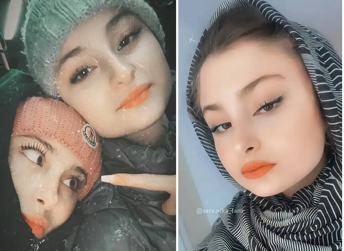 جولون سارا نیکا با چشمای خفن تو اینستا؛ اعتماد به سقفو! با کلی ریمل تهش اینه؟
