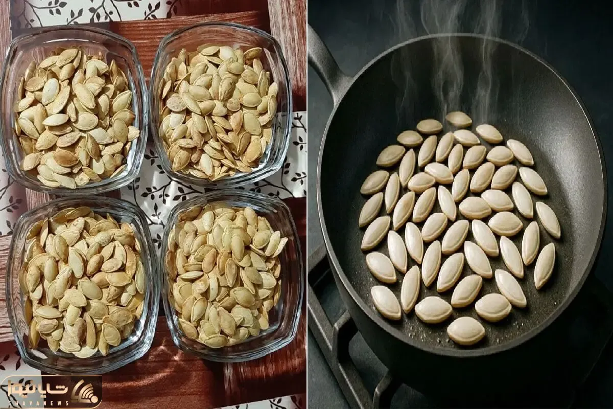 راز خوشبویی تخم کدوی بازاری لو رفت/ چطور تو خونه تخم کدو رو مثل آجیل‌ فروشها بو بدیم؟