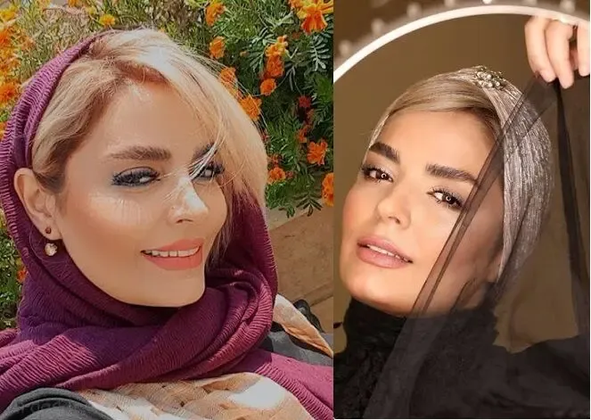 (عکس) عشوه های عجیب خانم بازیگر مقابل آینه!