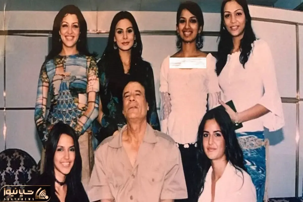 آلبوم دیکتاتورها؛ عروسی دختر بلوند معمر قذافی که هیچ شباهتی به پدر زشتش نداشت