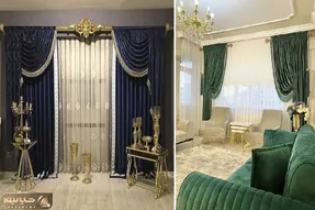 پرده مناسب پنجره بزرگ پذیرایی؛ قشنگترین ایده ها برای مَحرم سازی درست حسابی و زیبایی