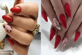 قرمز تابستونی بمب انرژی روی ناخن‌ هات/ بگو پوستت چه رنگیه تا بگم چه طرحی بزنی