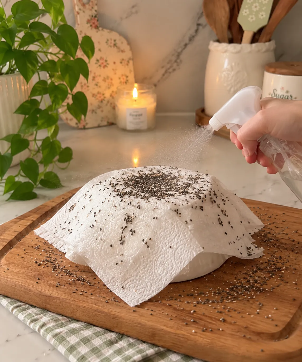 کاشت دانه چیا کاشت دانه چیا