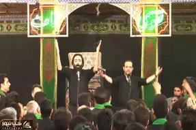 مداحی سوزناک؛ نوحه متفاوت الله الله با صدای مصطفی محسن زاده و همراهی سینه زن ها