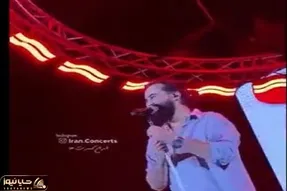 آواز مشهورا؛ مهدی دارابی تو کنسرتش اسم نعمیه نظام دوستو نیاورده ملت سالو ترکوندن