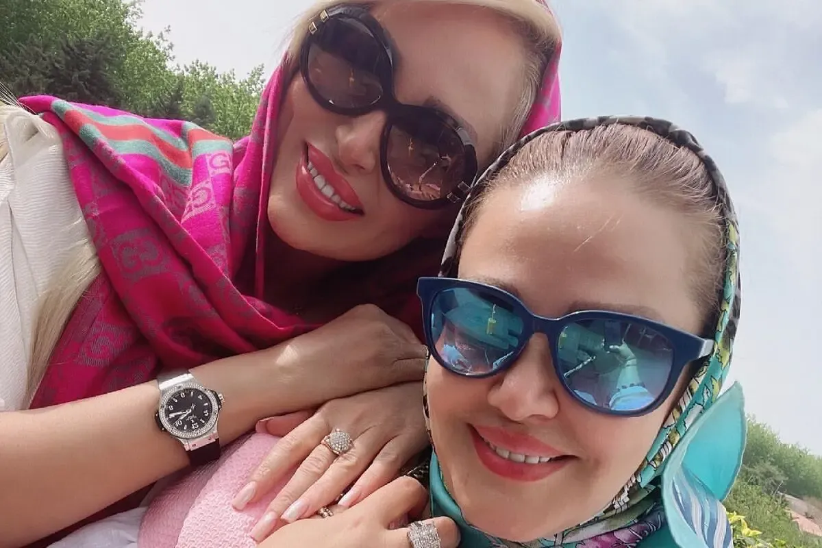 عکس بهاره رهنما در کنار دخترش پریا