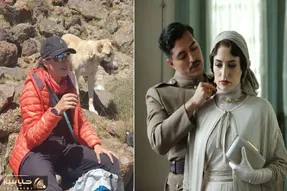 استایلی نو از نگار جواهریان که سادگی رو تموم کرد؛ عروسی یونانی خانوم و همسرشو