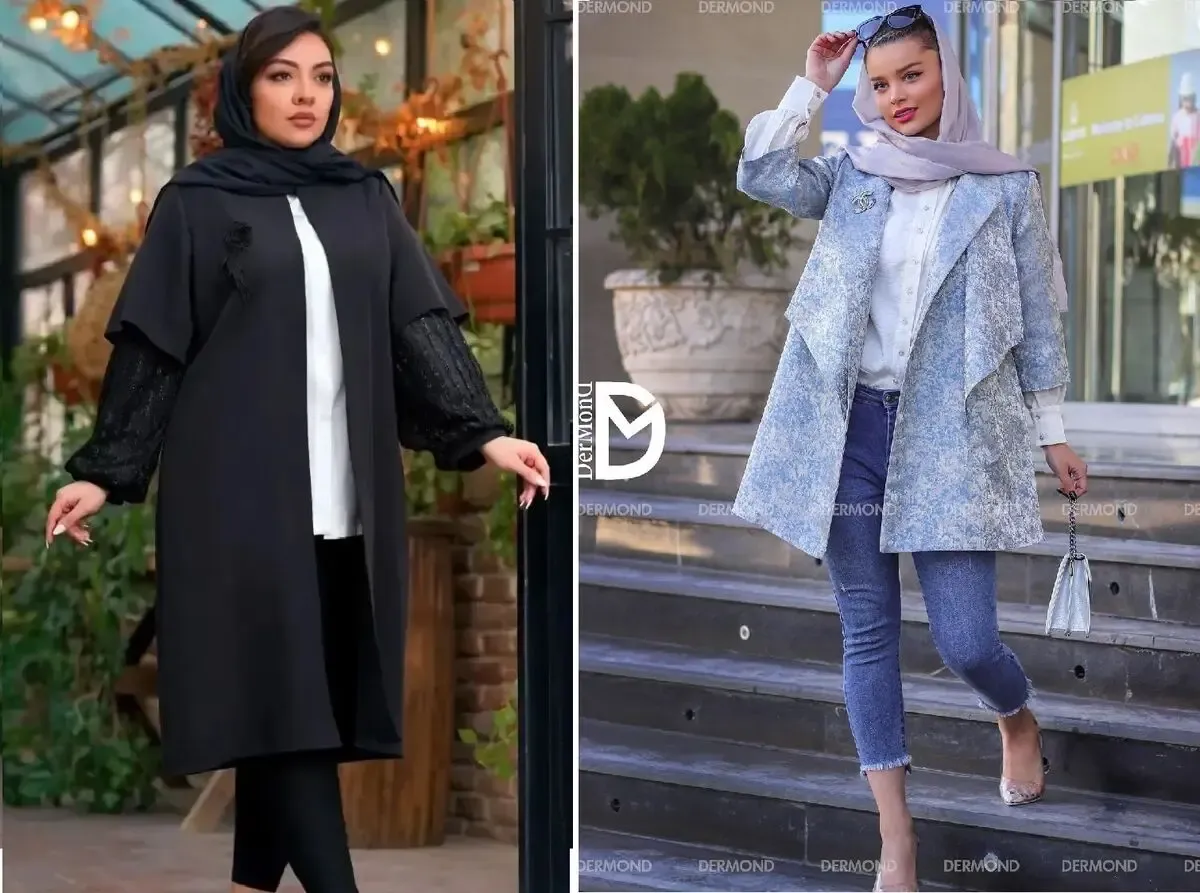 خانومی اگه شکم داری با این مانتوها پنهونش کن؛ مدل هایی برای لاغرتررر دیده شدن