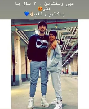 سردار آزمون و نامزدش و عشقولانه های جدیدشان!+ عکس